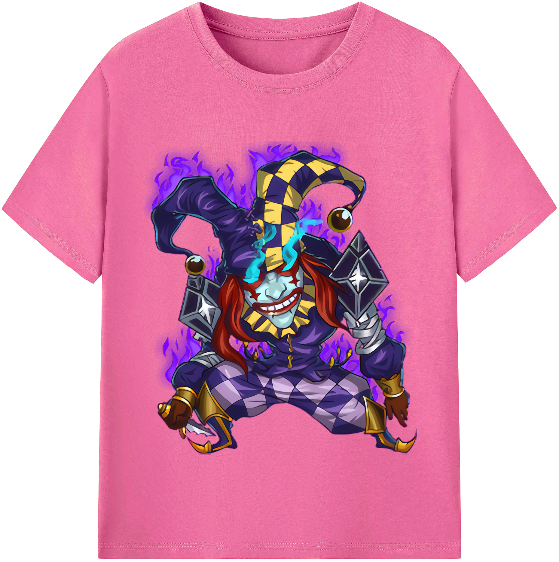 （画像用） リーグ・オブ・レジェンド League of Legends LOL レディースカジュアルプリントTシャツ（綿100％）